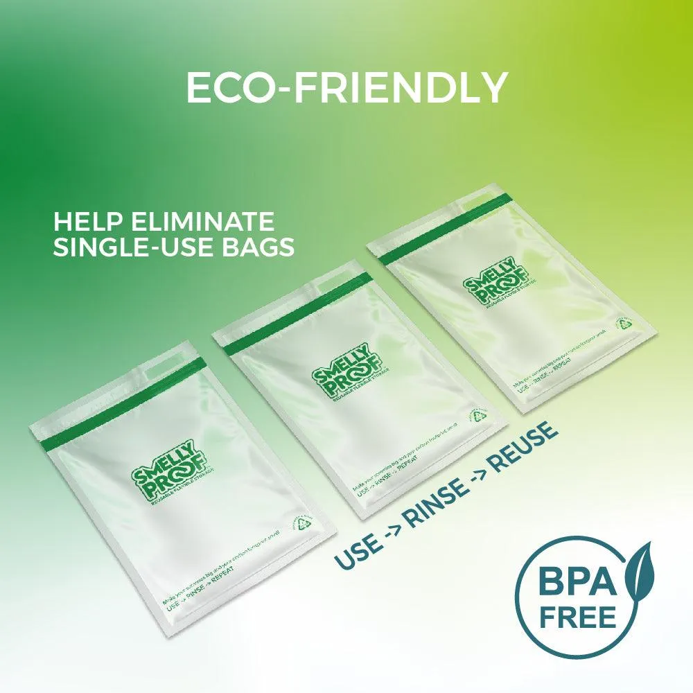 Reusable Clear Flat Bags