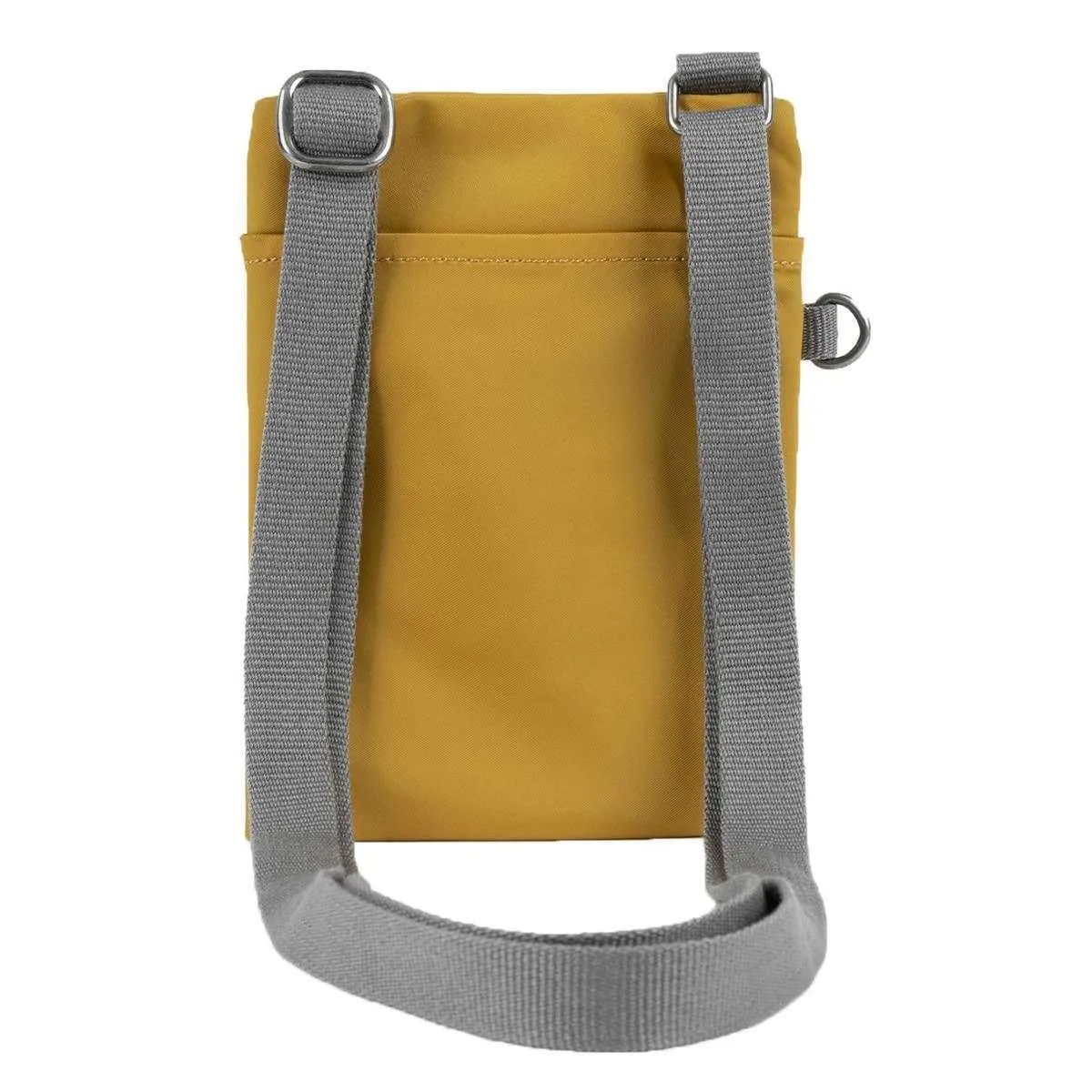 Roka Chelsea Sustainable Nylon Pocket Sling Bag - Corn Yellow