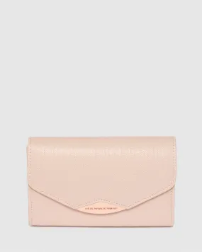 Rose Gold Madi Envelope Clutch Bag