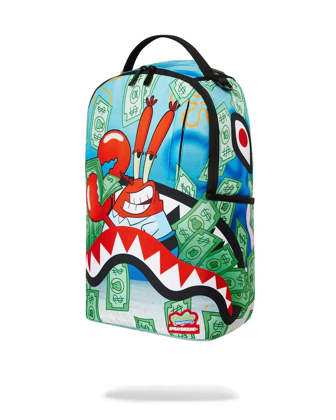 Sprayground Sponge Bob Crabs Count DLXSR Backpack B6001