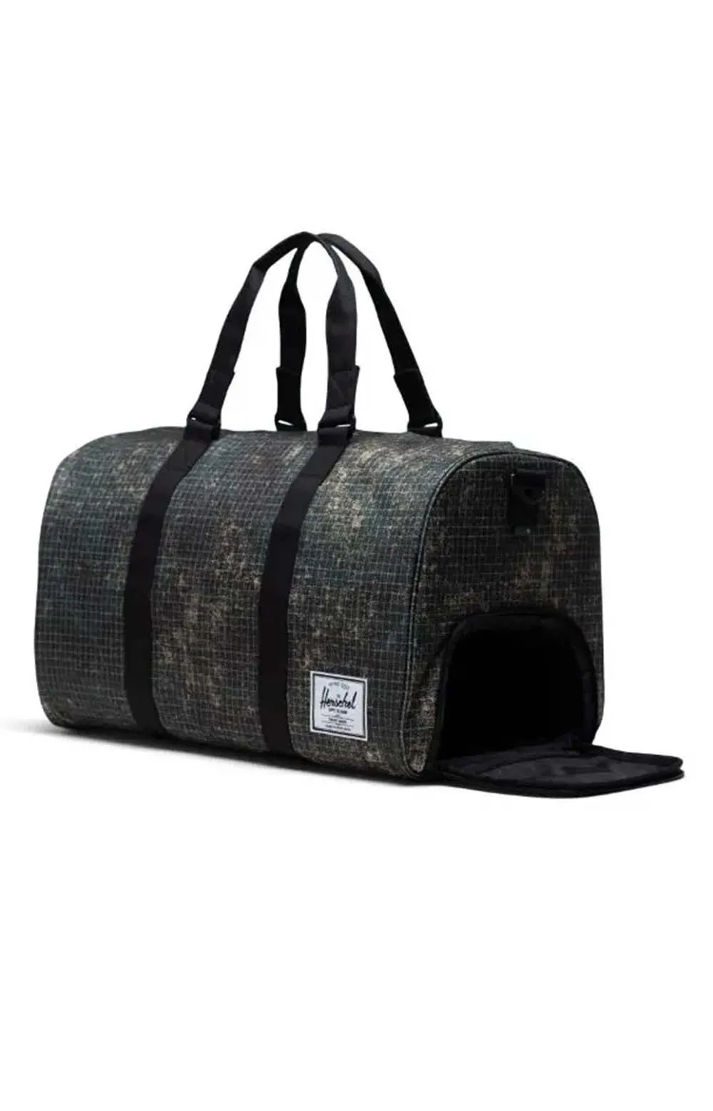 Sustainable Adventure Duffle Bag - Forest Grid