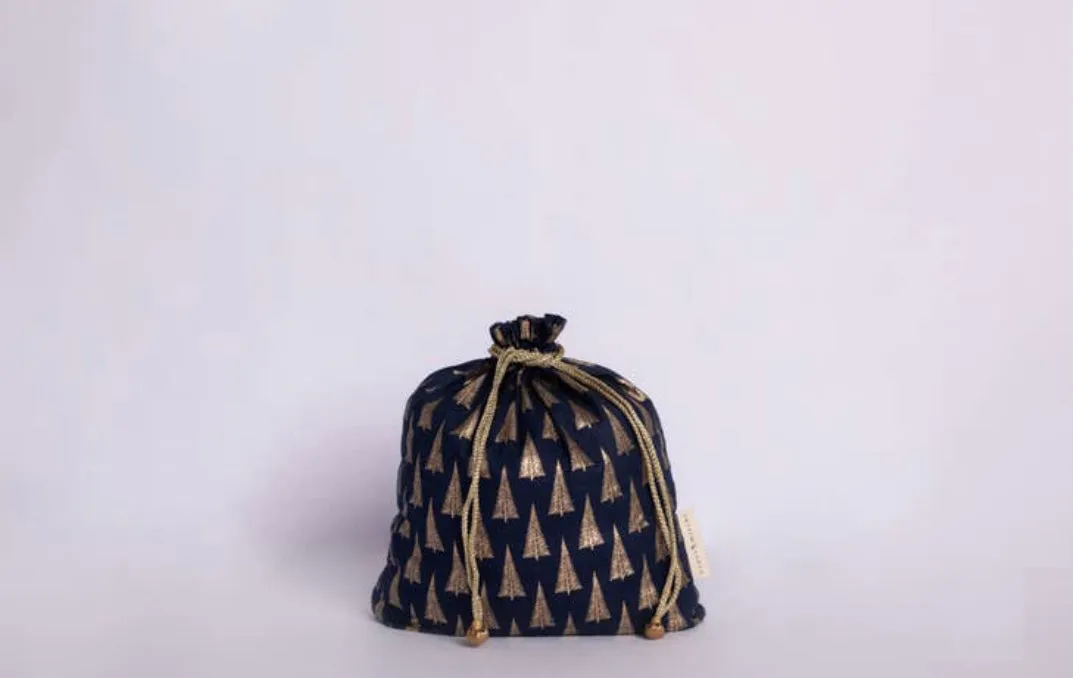 Sustainable Gift Wrap - Large Drawstring Bag