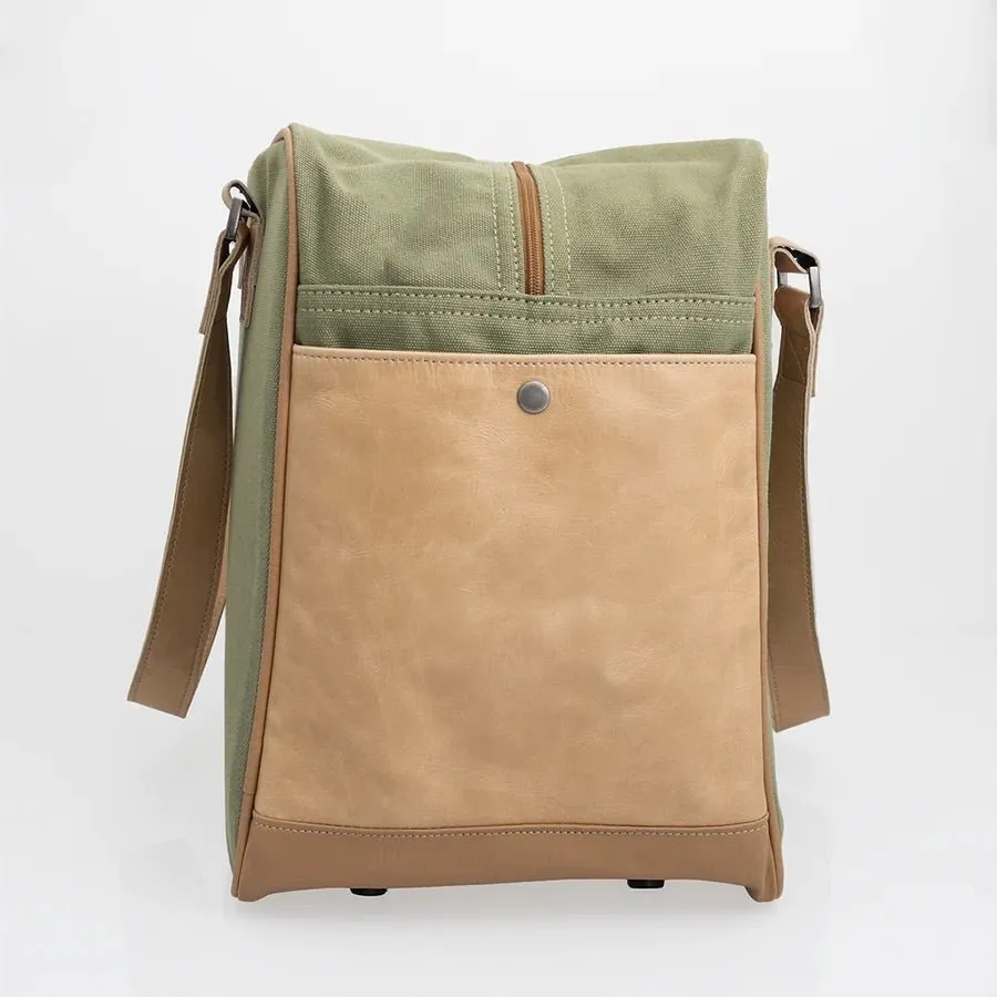 Thandana Wax Canvas Large Weekender Bag