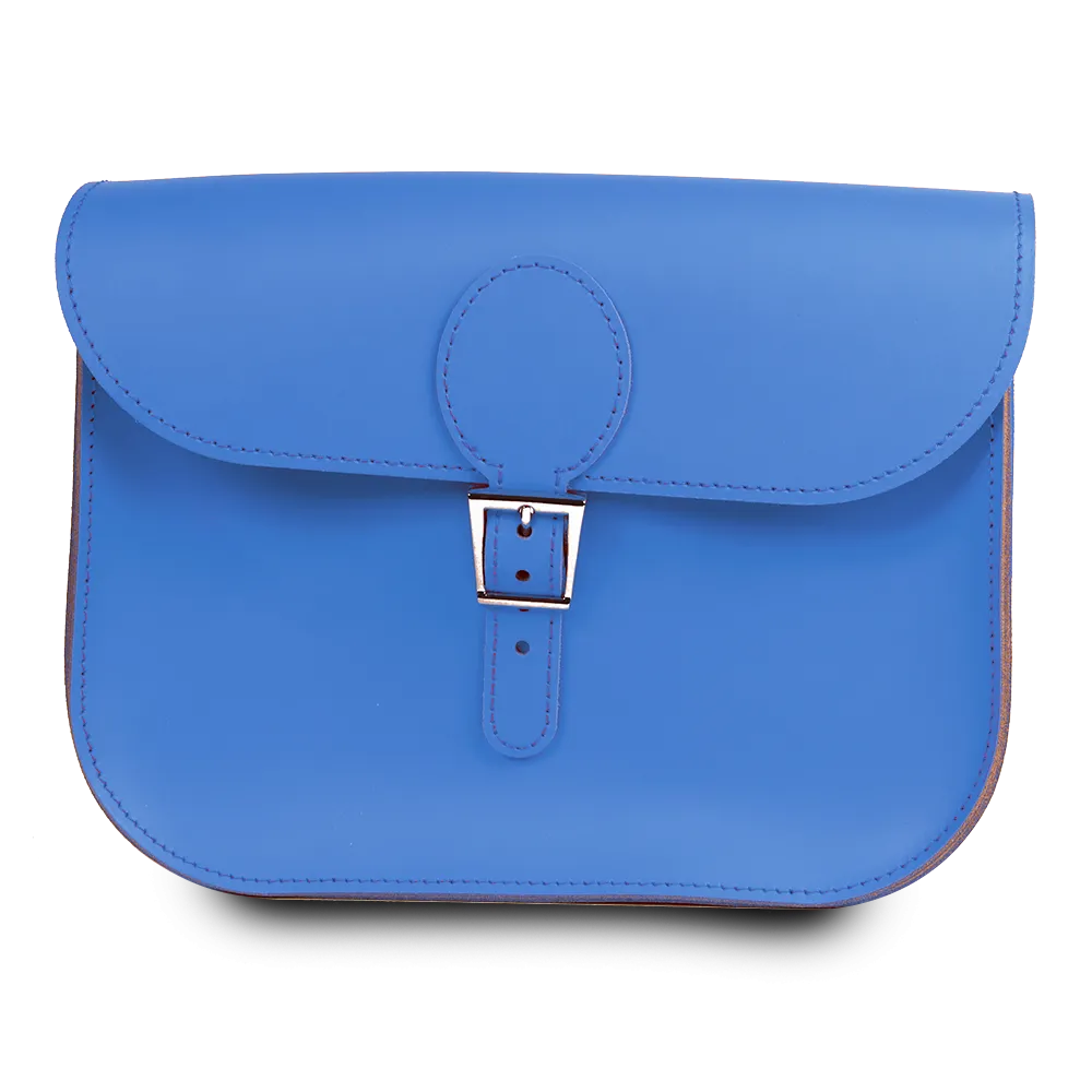 The Full Pint Satchel in Skydiver Blue