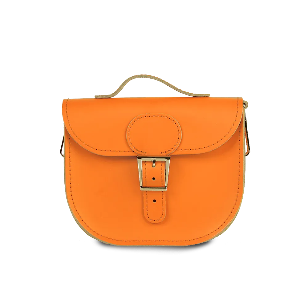 The Half Pint Satchel in Burnt Orange