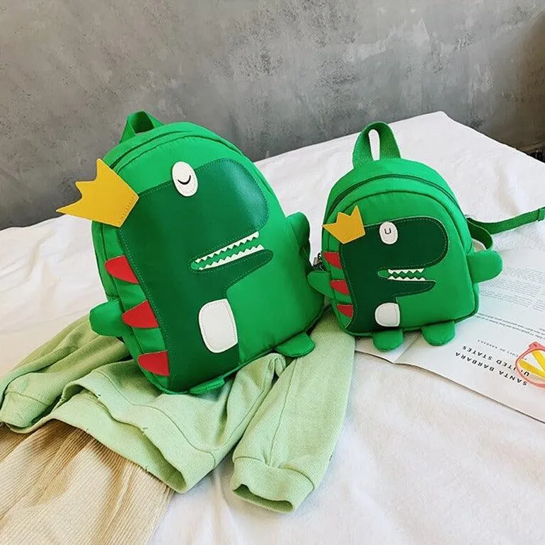 Unisex Dinosaur Kids Backpack Primary School Bag for Boys and Girls | Two Sizes Many Colours