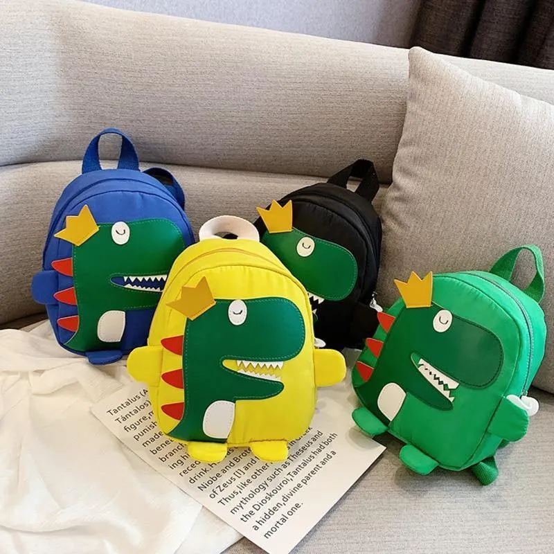 Unisex Dinosaur Kids Backpack Primary School Bag for Boys and Girls | Two Sizes Many Colours