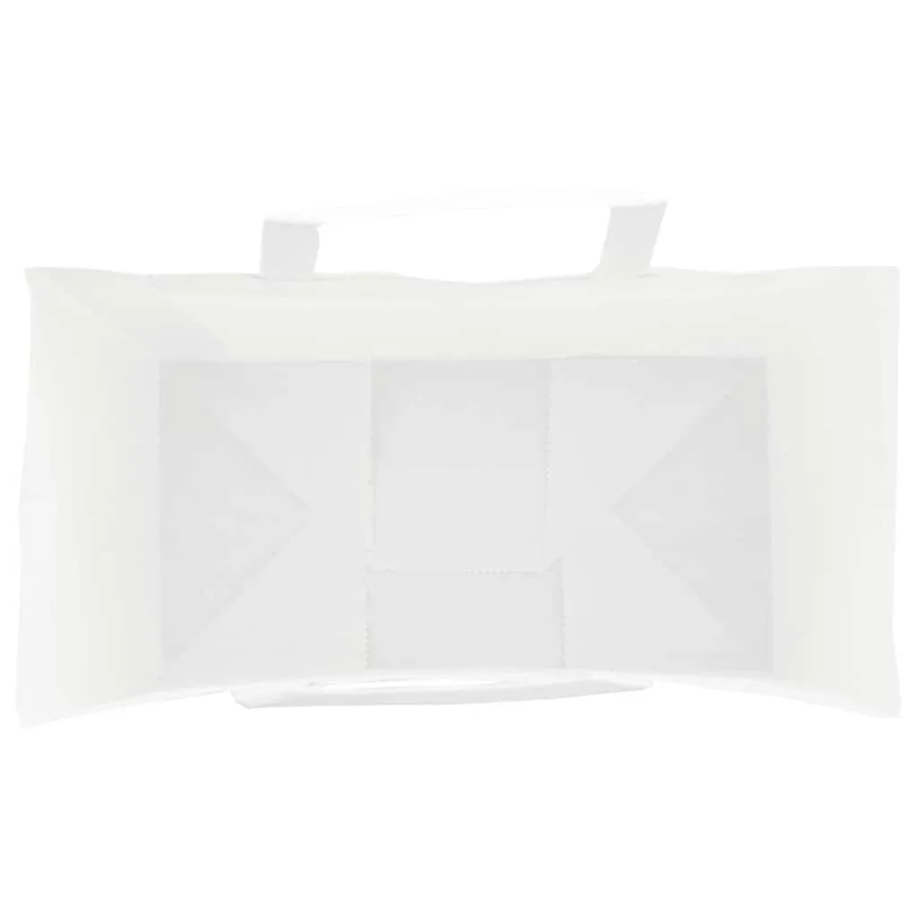 vidaXL Paper Bags 250 pcs with Handles White 21x11x28 cm