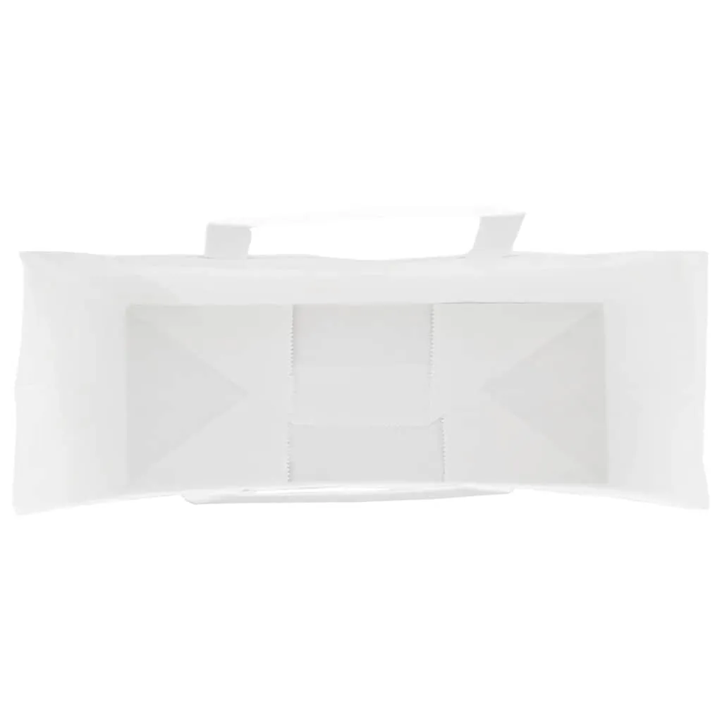 vidaXL Paper Bags 50 pcs with Handles White 45x17x48 cm