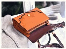 Women's Small Satchel Handbags Genuine Leather Satchel Crossbody Bag