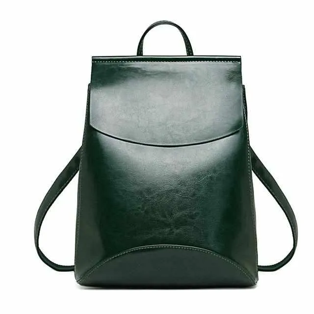 Youth Leather Fashion Women Backpack