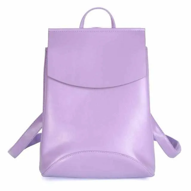 Youth Leather Fashion Women Backpack