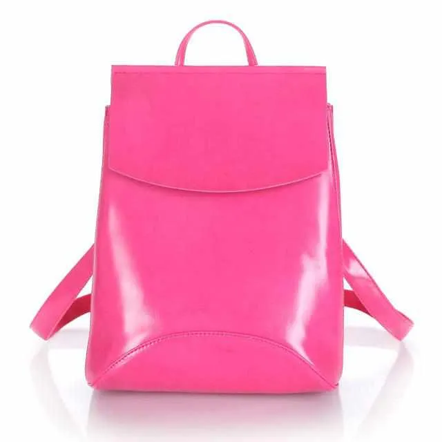 Youth Leather Fashion Women Backpack