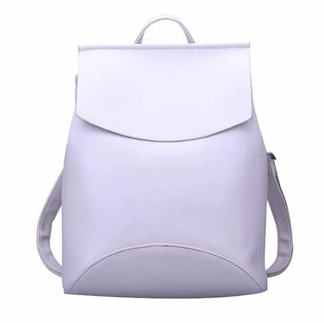 Youth Leather Fashion Women Backpack