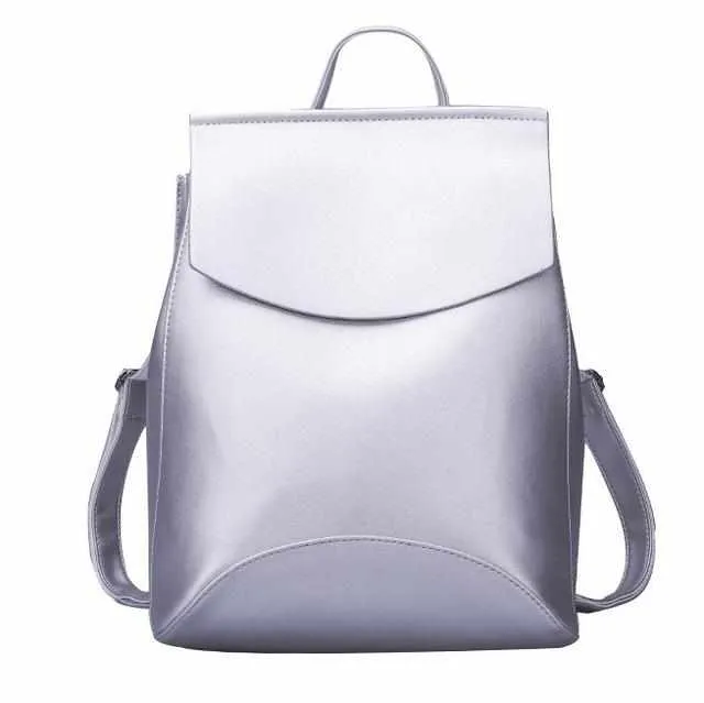 Youth Leather Fashion Women Backpack