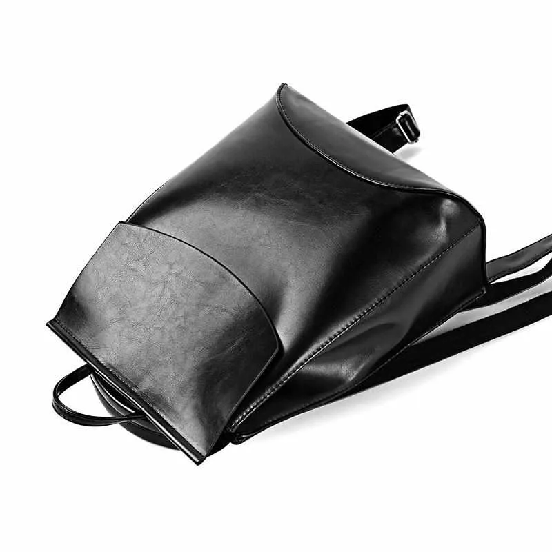 Youth Leather Fashion Women Backpack