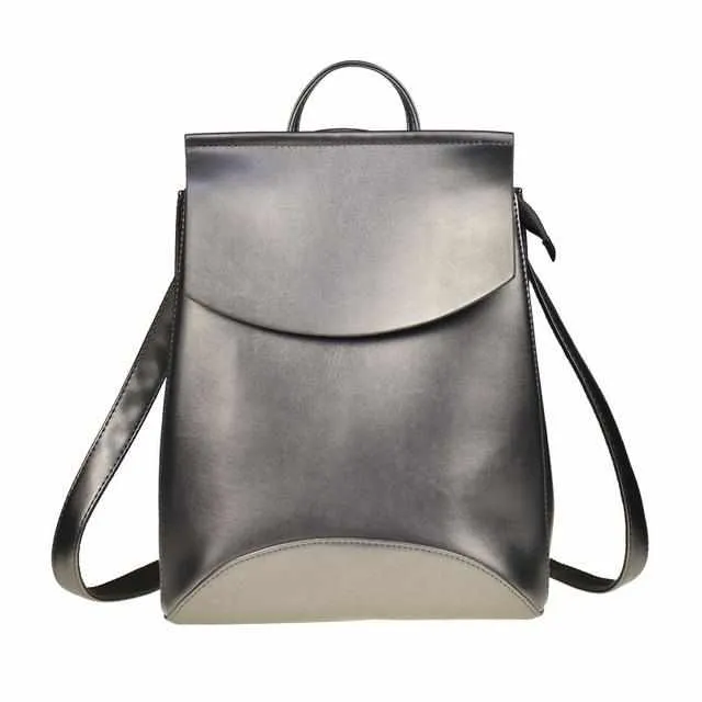 Youth Leather Fashion Women Backpack