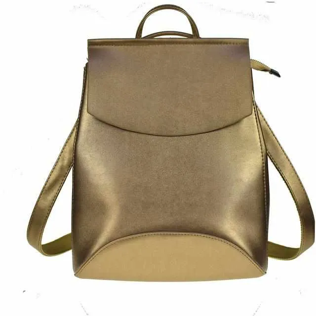 Youth Leather Fashion Women Backpack