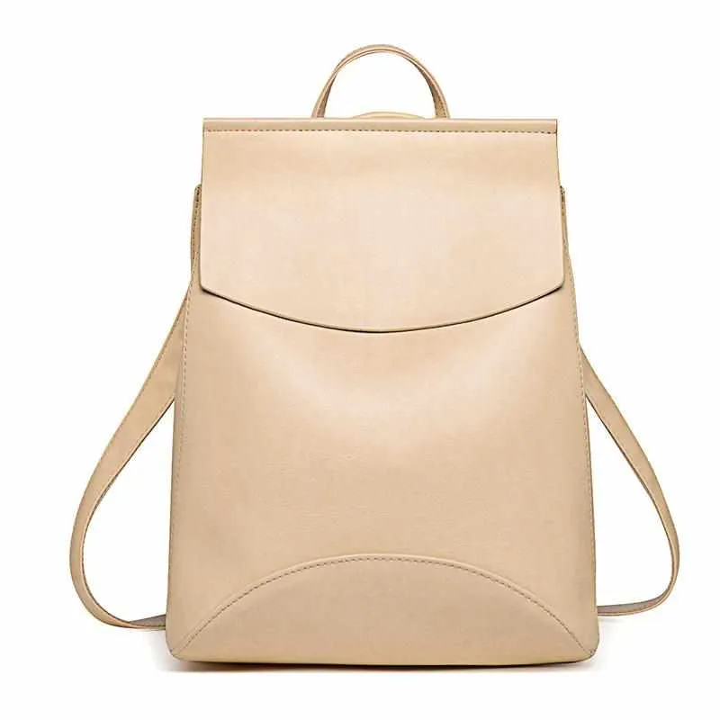 Youth Leather Fashion Women Backpack